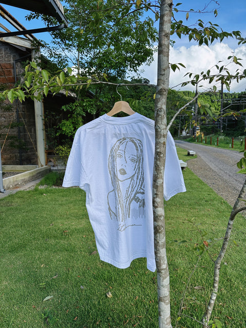 itabamoe pattern flower #003 TEE