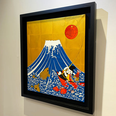 sold out 「波ノ富士」パンダ恵比寿日輪を釣る。