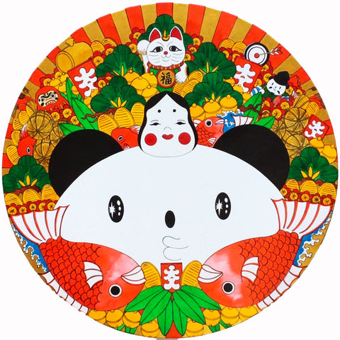 sold out 福寄せパンダの大熊手